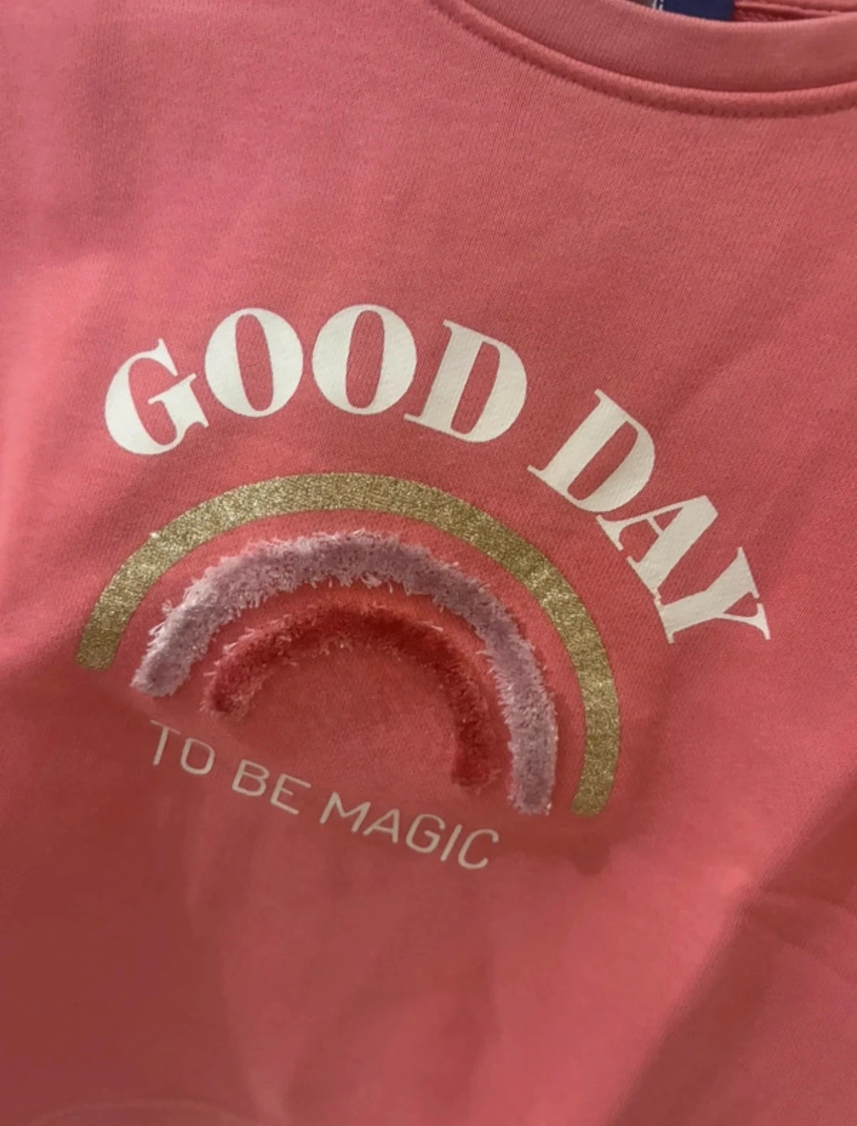 🔵 sweat molletonné "magic" rose foncé - Okaïdi – photo 4